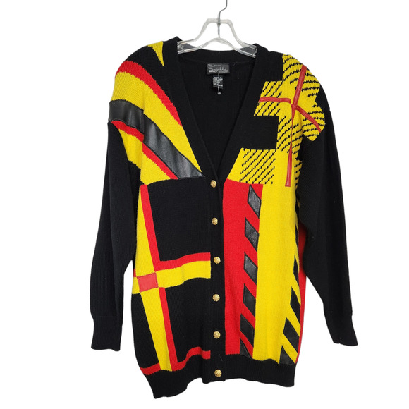 Suzelle Sweaters - Suzelle Vintage Knit Cardigan L